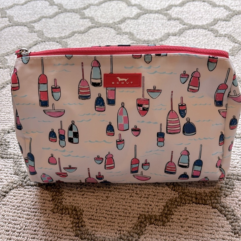Scout Bags Packin' Heat Buoy Oh Buoy Cosmetic/makeup bag, new without tags